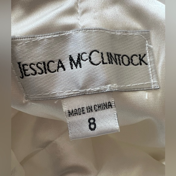 JESSICA MCCLINTOCK White dress - Picture 12 of 13